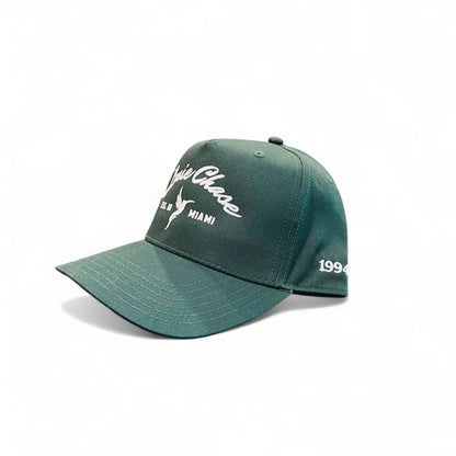 DARK GREEN SNAPBACK