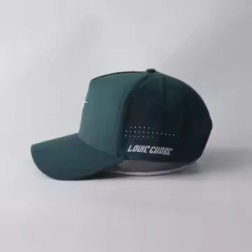 DARK GREEN PERFORMANCE SNAPBACK