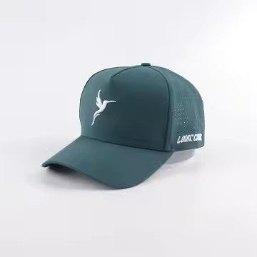 DARK GREEN PERFORMANCE SNAPBACK